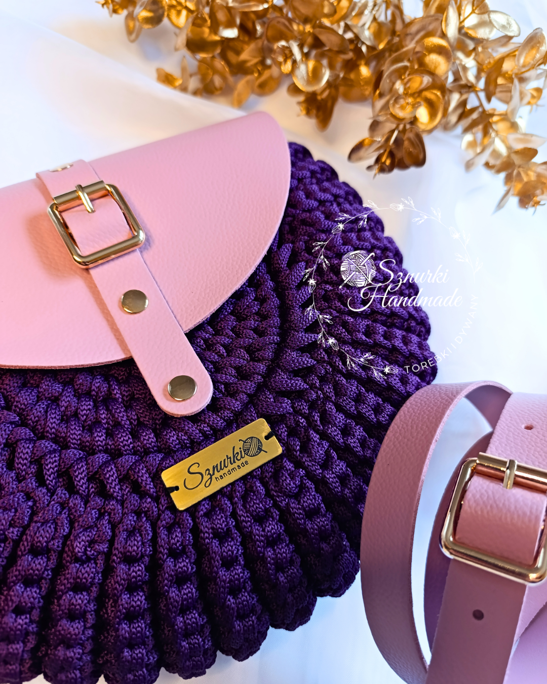 Oreo Brudny róż + śliwka GOTOWA DO WYSYŁKI - obrazek 2