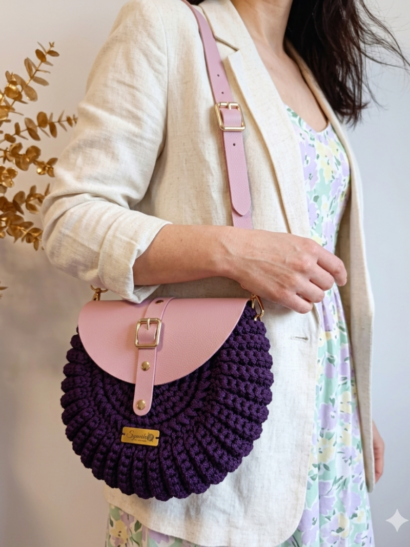 Oreo XL Brudny róż + śliwka