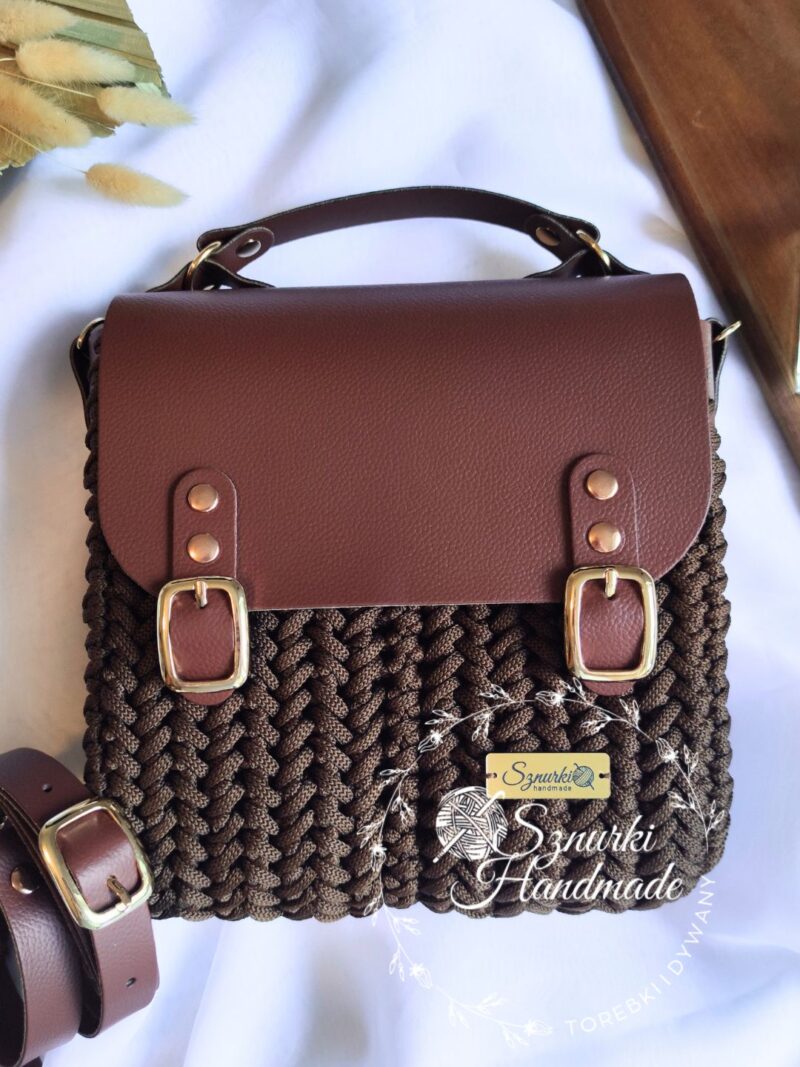 Listonoszka z rączką Czekoladowa