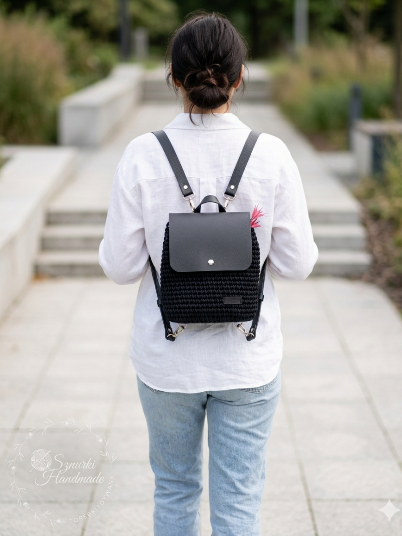 Plecak czarny GOTOWY DO WYSYŁKI