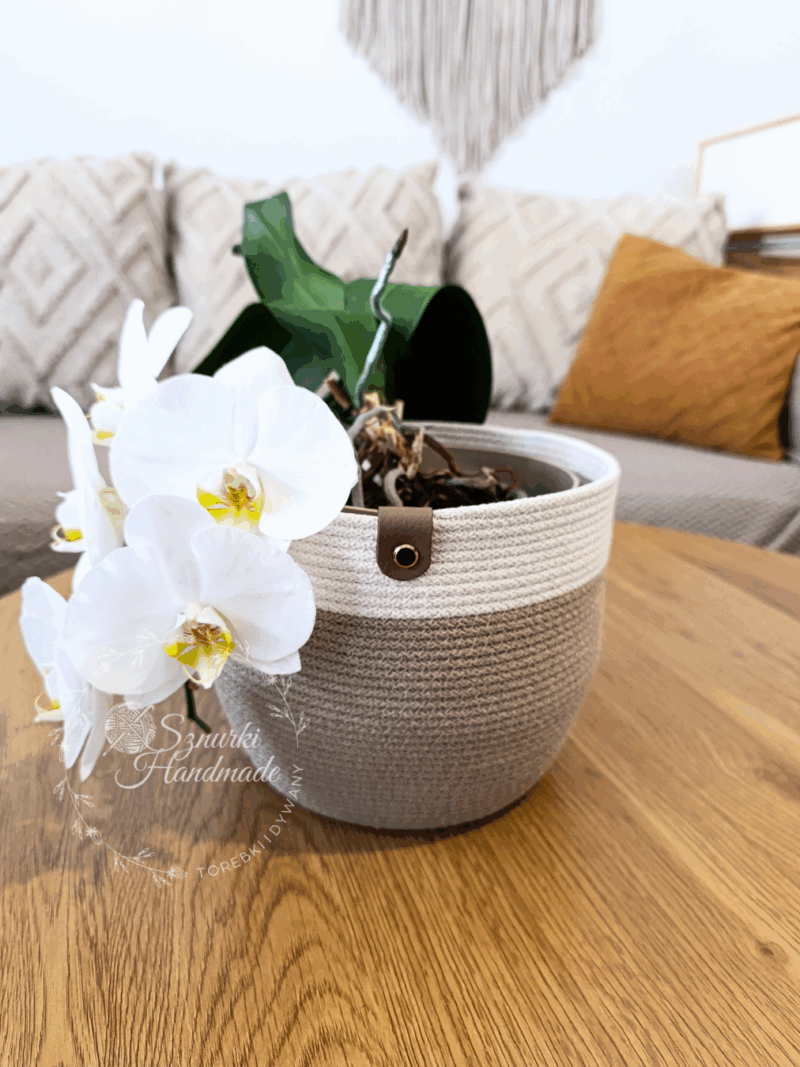 Kosz osłonka na doniczkę GOTOWY DO WYSYŁKI