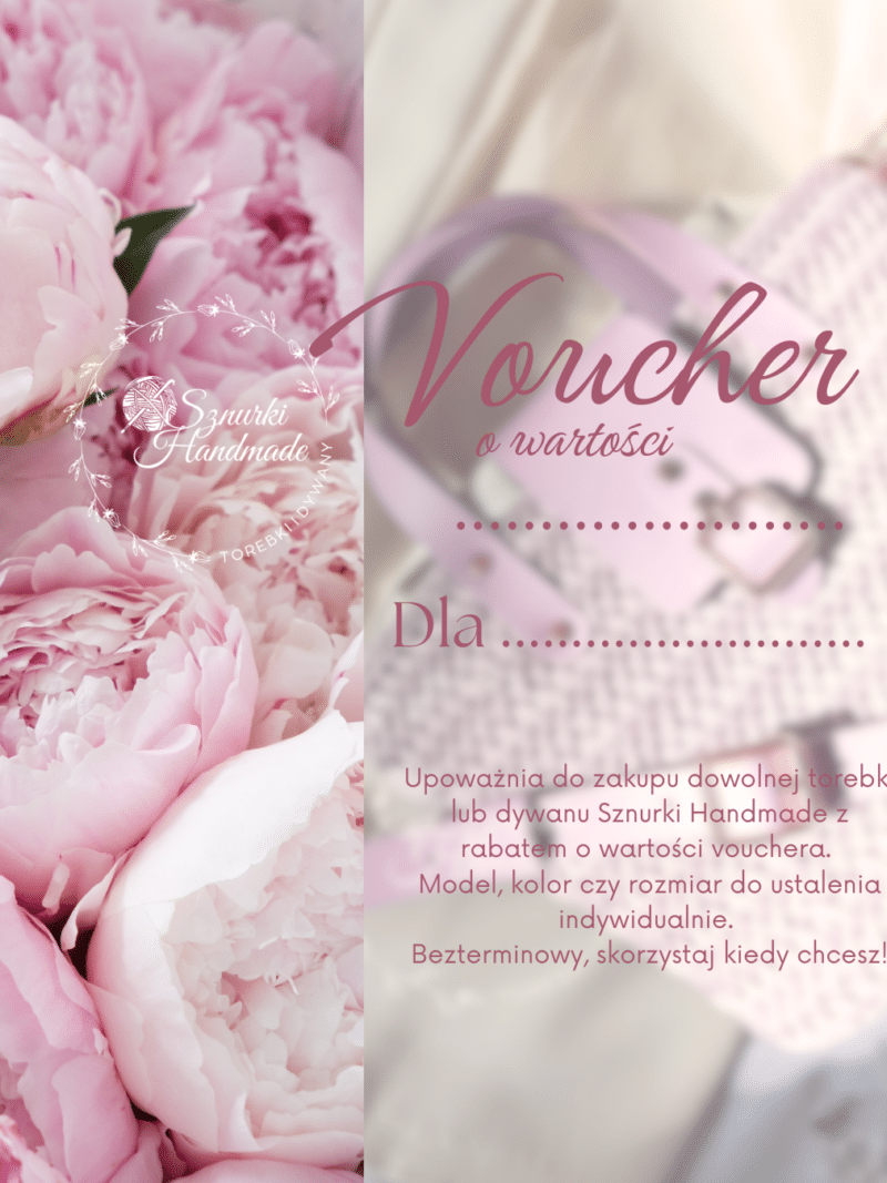 Voucher Piwonie róż