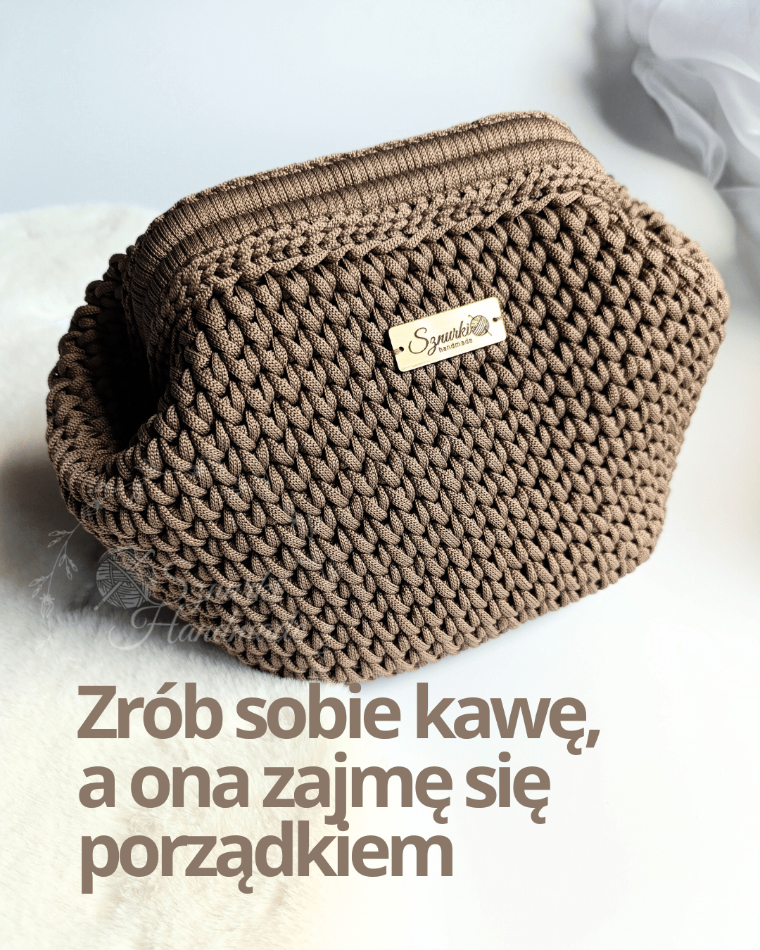 Kosmetyczka kawowa